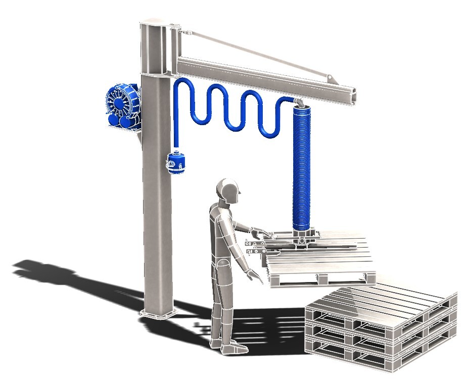 Vacuum Lifter Render
